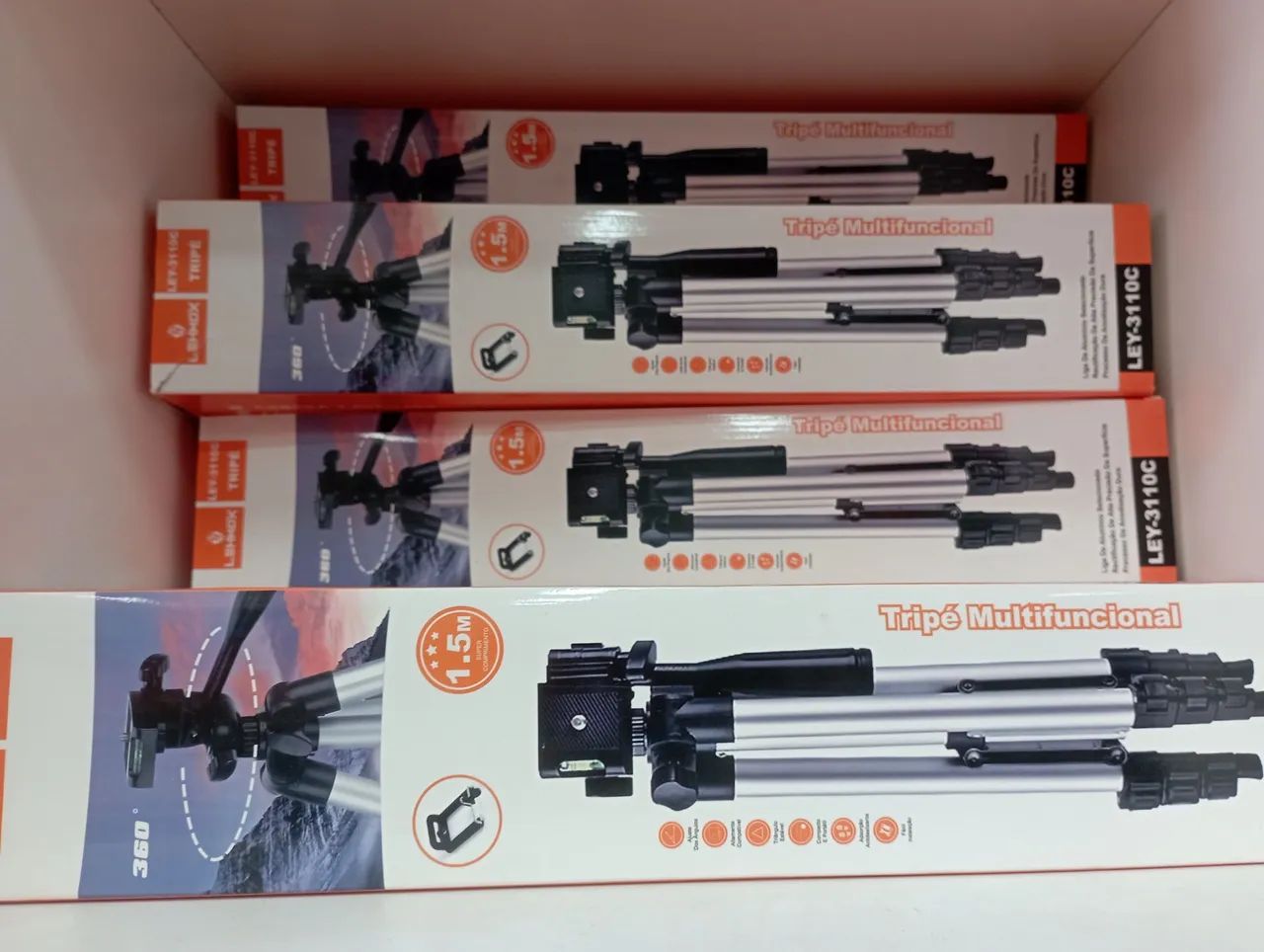 Tripé Multifuncional para Câmera 1.5metro