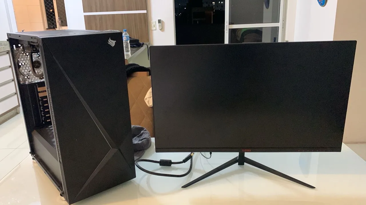 PC Gamer Completo com Monitor 165Hz + Brinde: Headset Redragon Minos 7.1