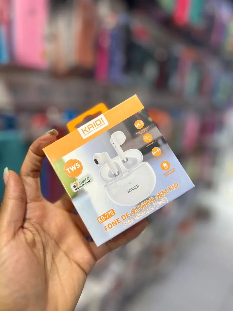 Fone kaidi Bluetooth 