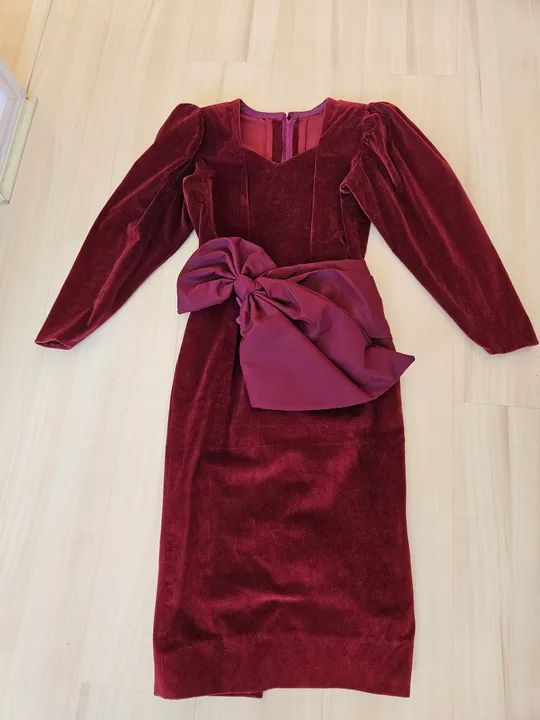 Vestido de veludo - Foto 2