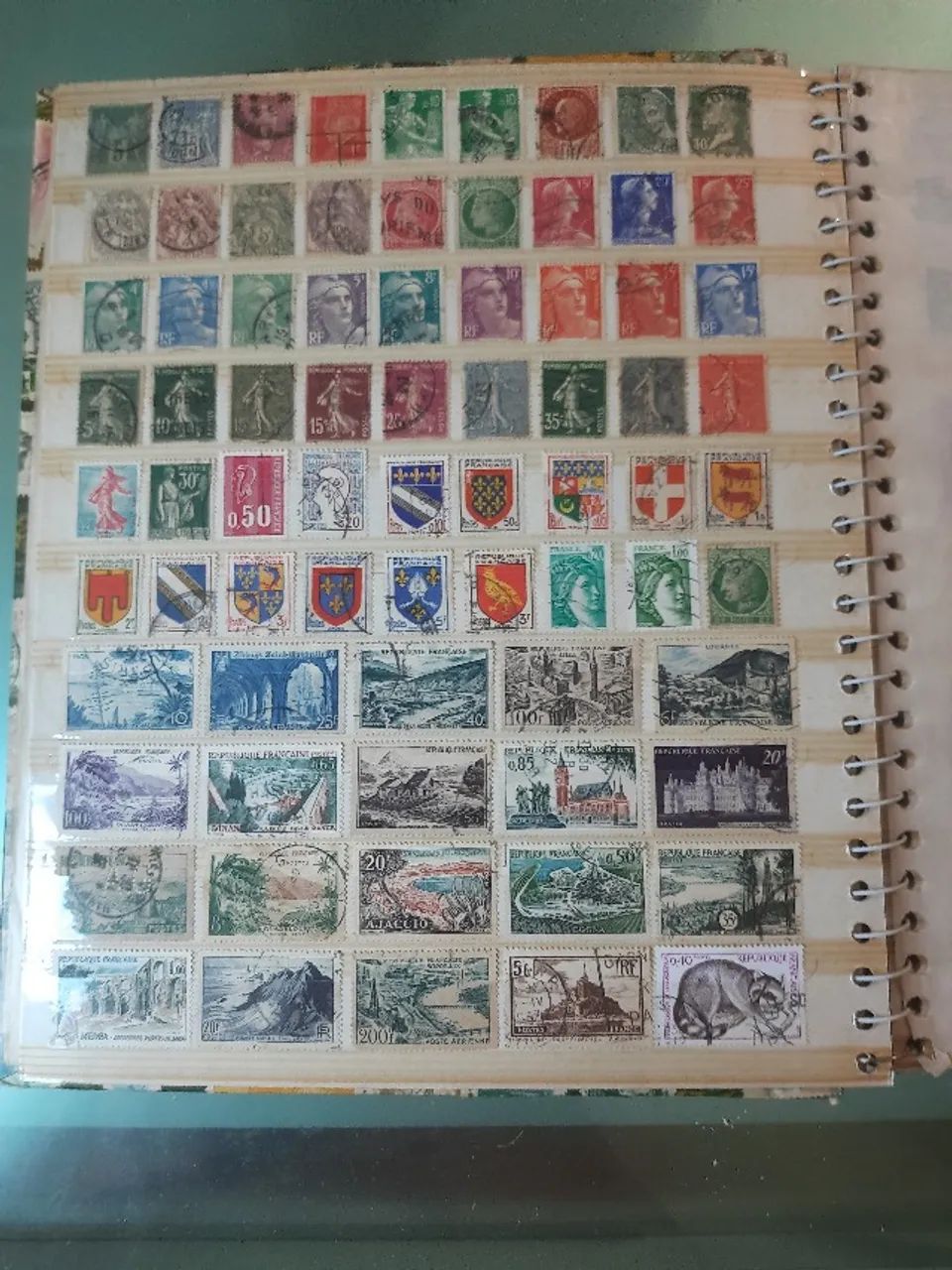 1000 selos postais - nacional e internacional - Foto 4