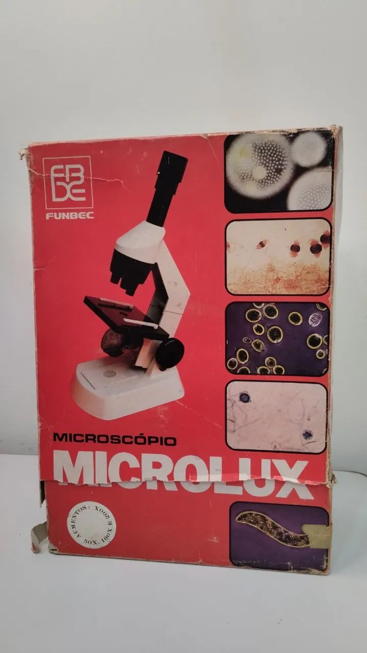 Microscópio Funbec Microlux - Vintage Educacional - Foto 3