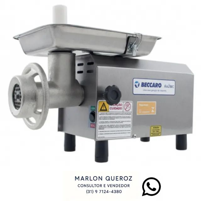 Moedor de Carne Boca 8 Bivolt Beccaro