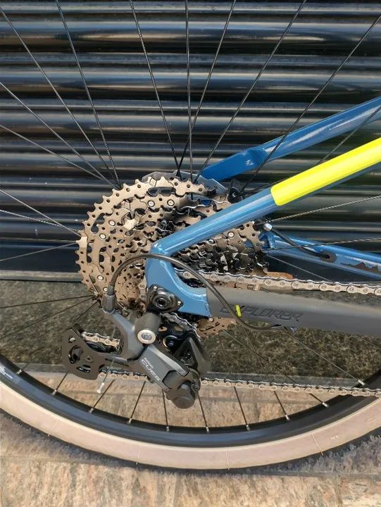  BICICLETA CALOI EXPLORER PRO SL 2024 SHIMANO CUES 11V BOOST - TAPERED 18X SEM JUROS 1 ANO - Foto 2