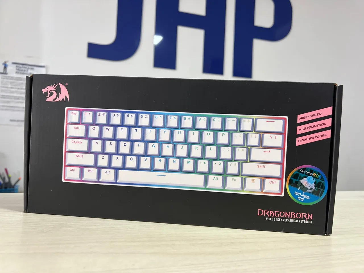 Teclado Mecânico 61 Teclas Dragonborn 60% - Loja Física