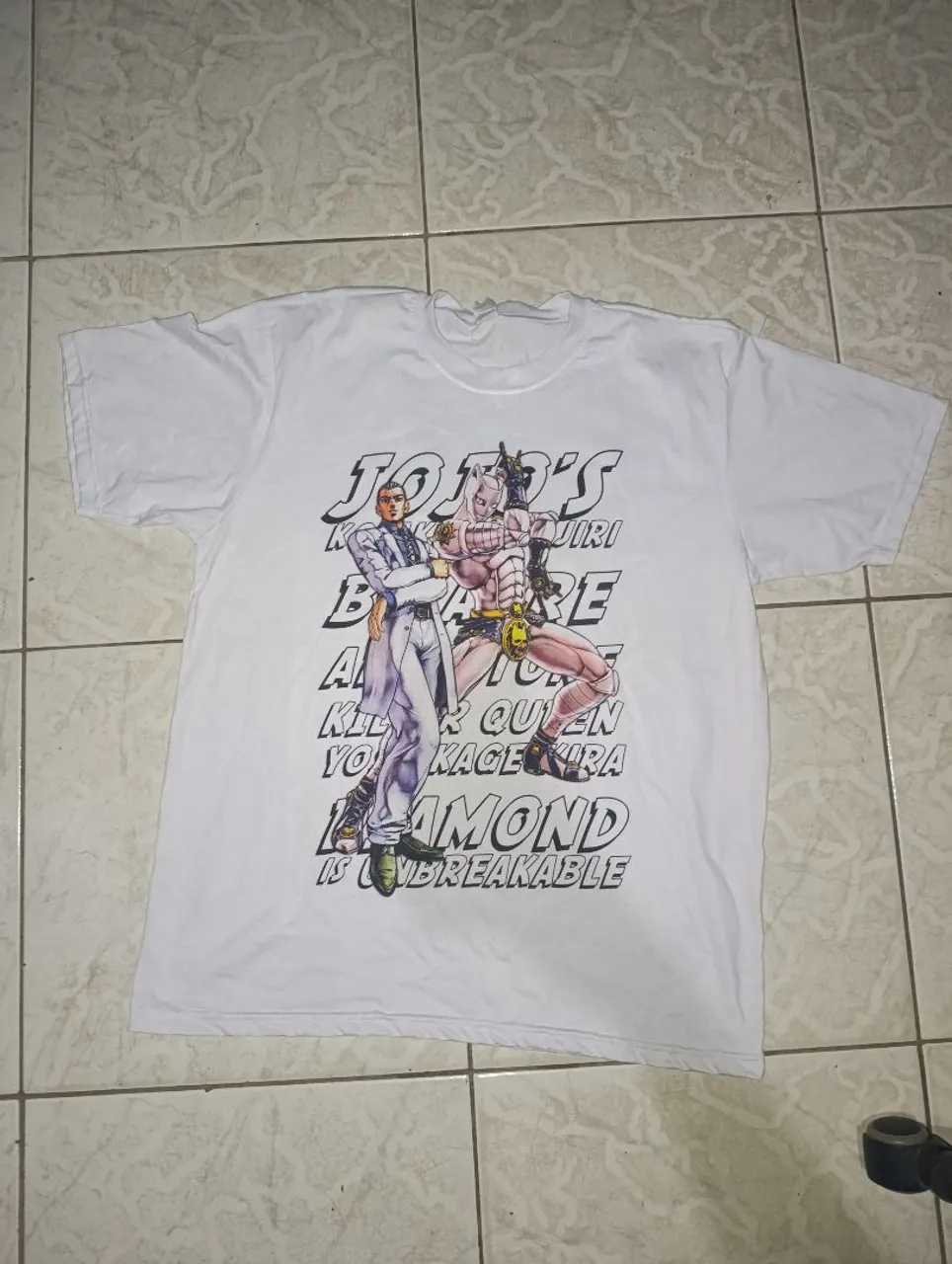 Camiseta JoJo's Bizarre Adventure - Tamanho GG