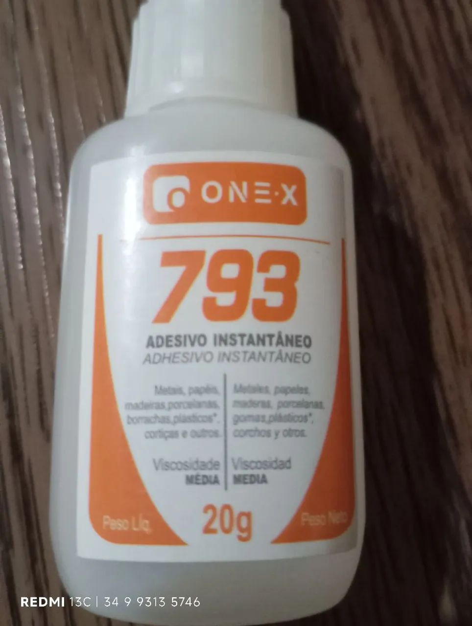 Cola instantânea 20g cola tudo 10,00
