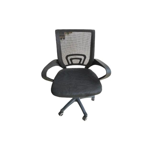 Cadeira giratória de escritório estofada com encosto e apoio de braços - Foto 6