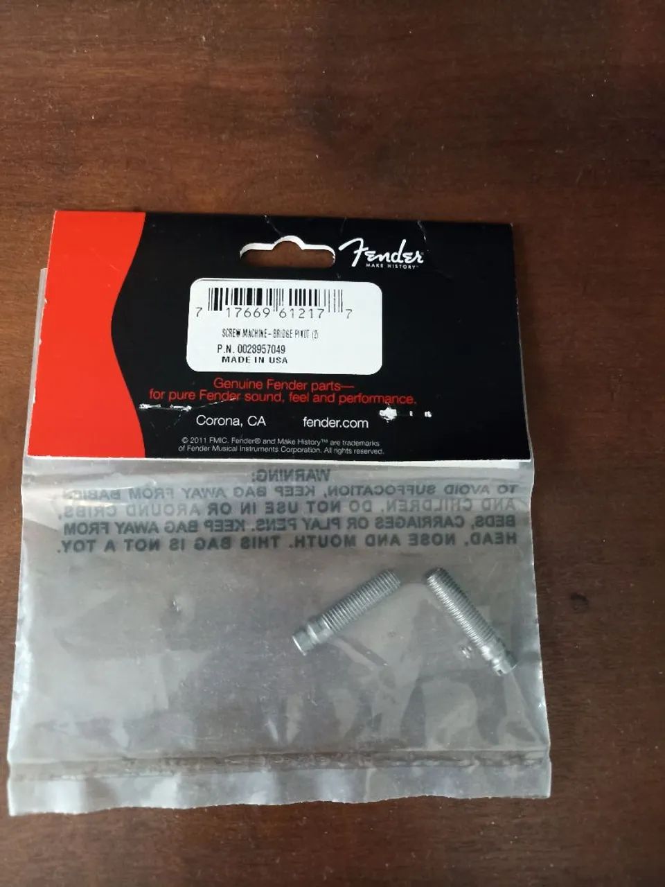 Pivô para guitarra Fender  - Foto 2