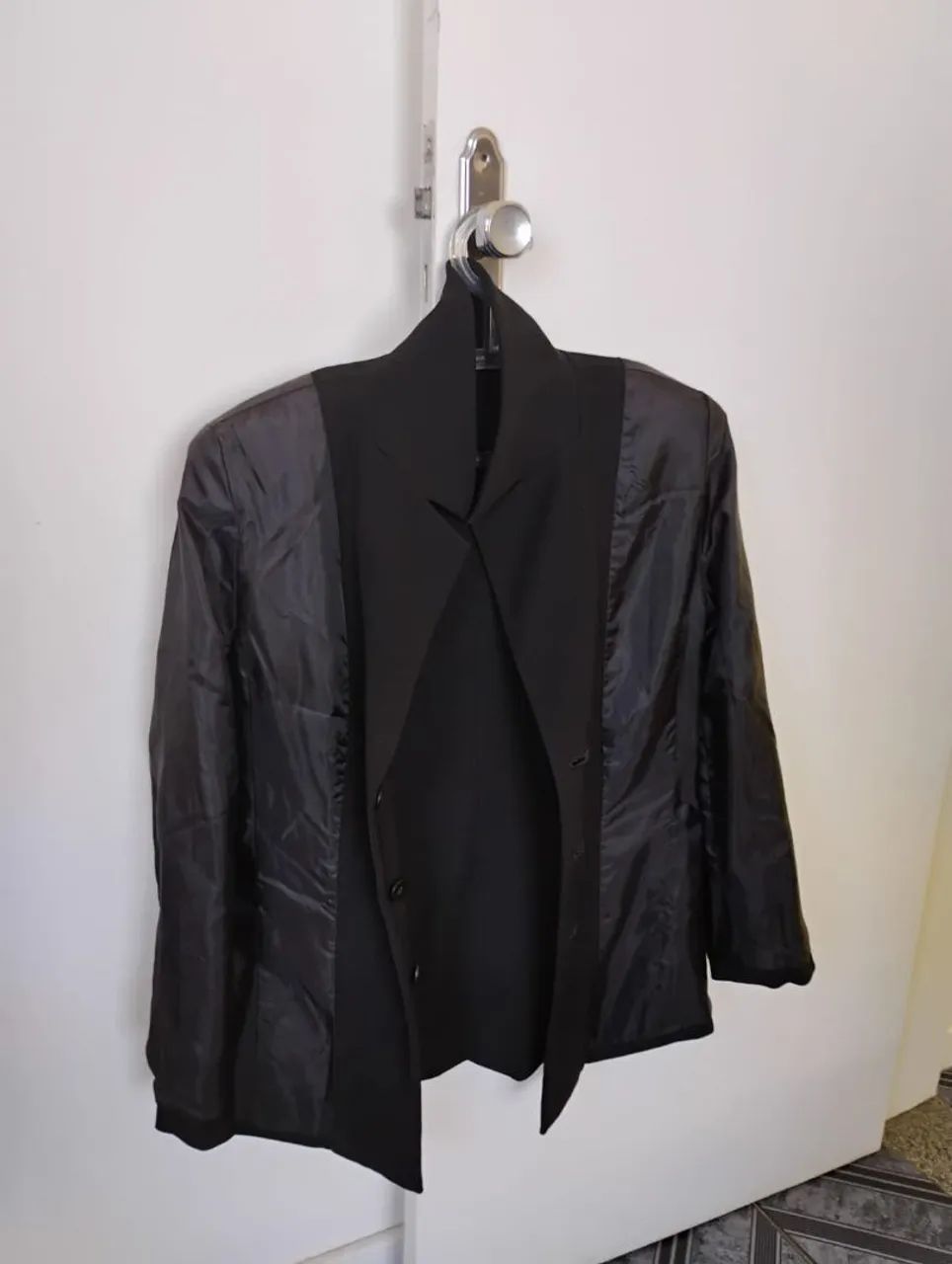 Blazer feminino preto - Foto 5