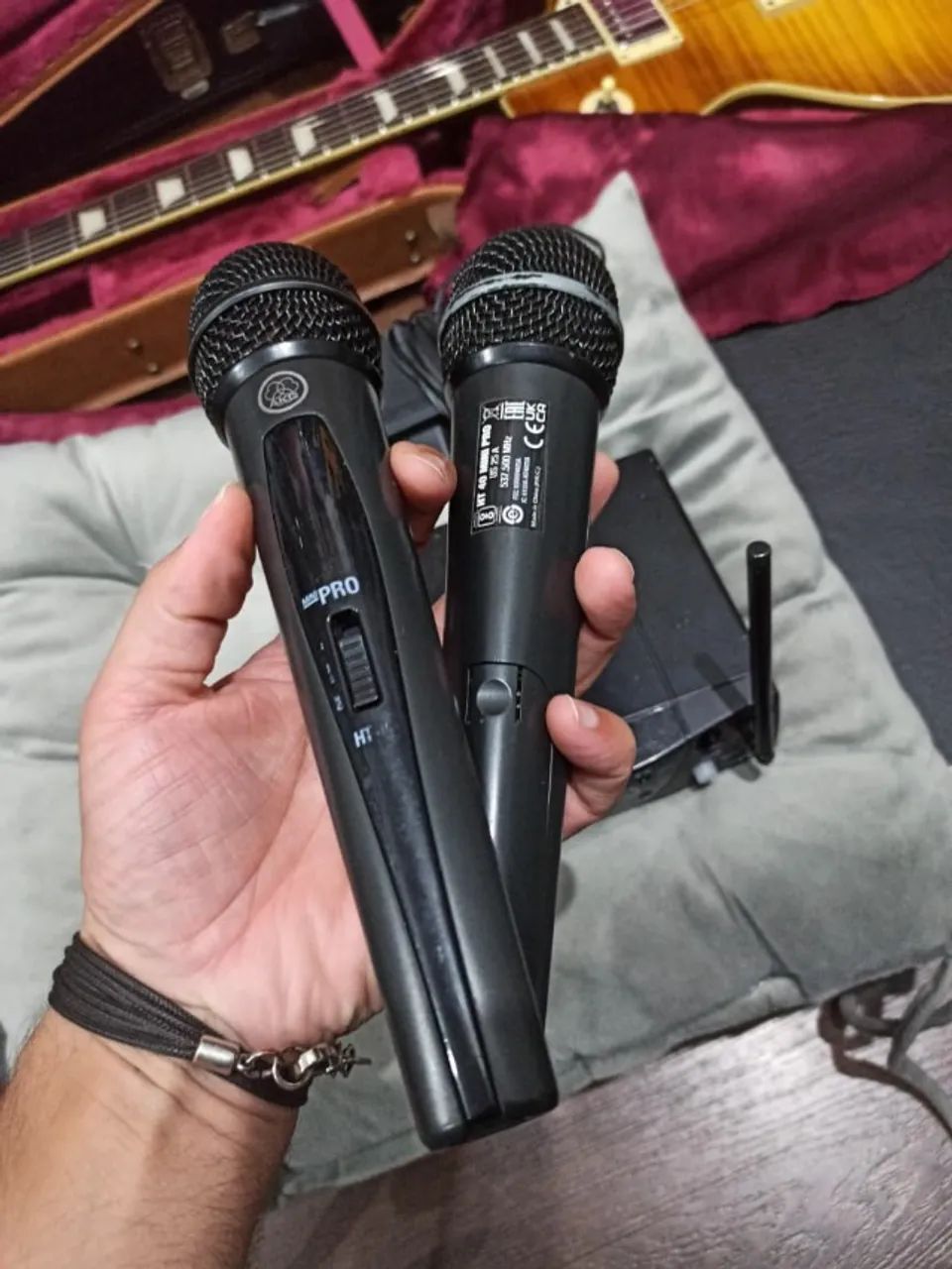 Microfone duplo sem fio AKG SR40 mini 2 - Foto 2