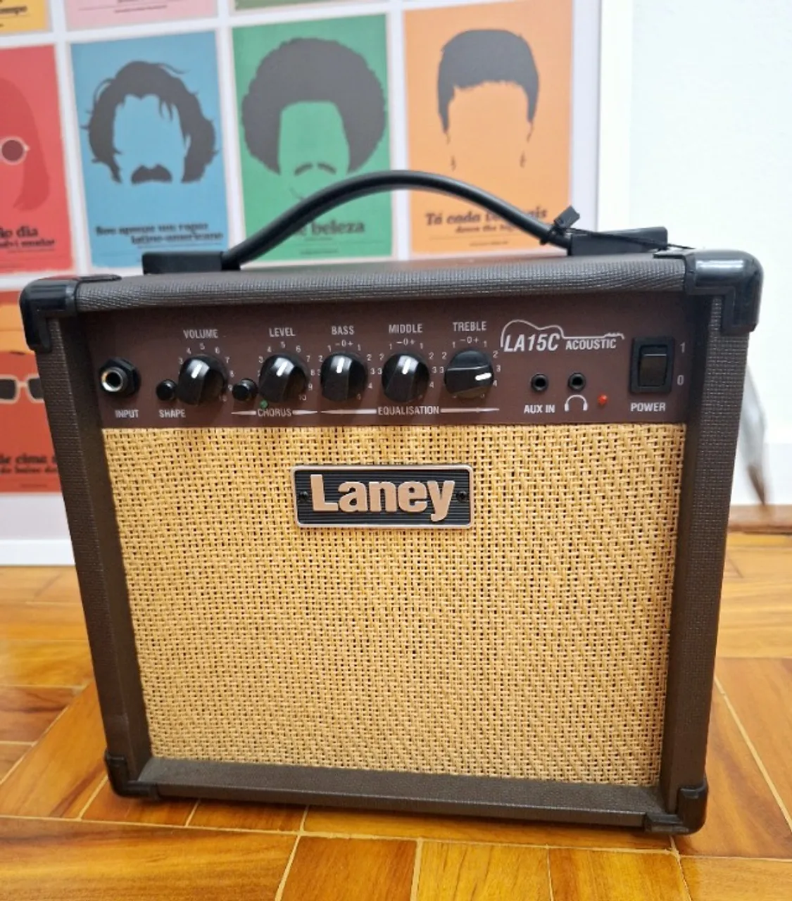 Amplificador Laney LA15C Acoustic + 5 anos Garantia
