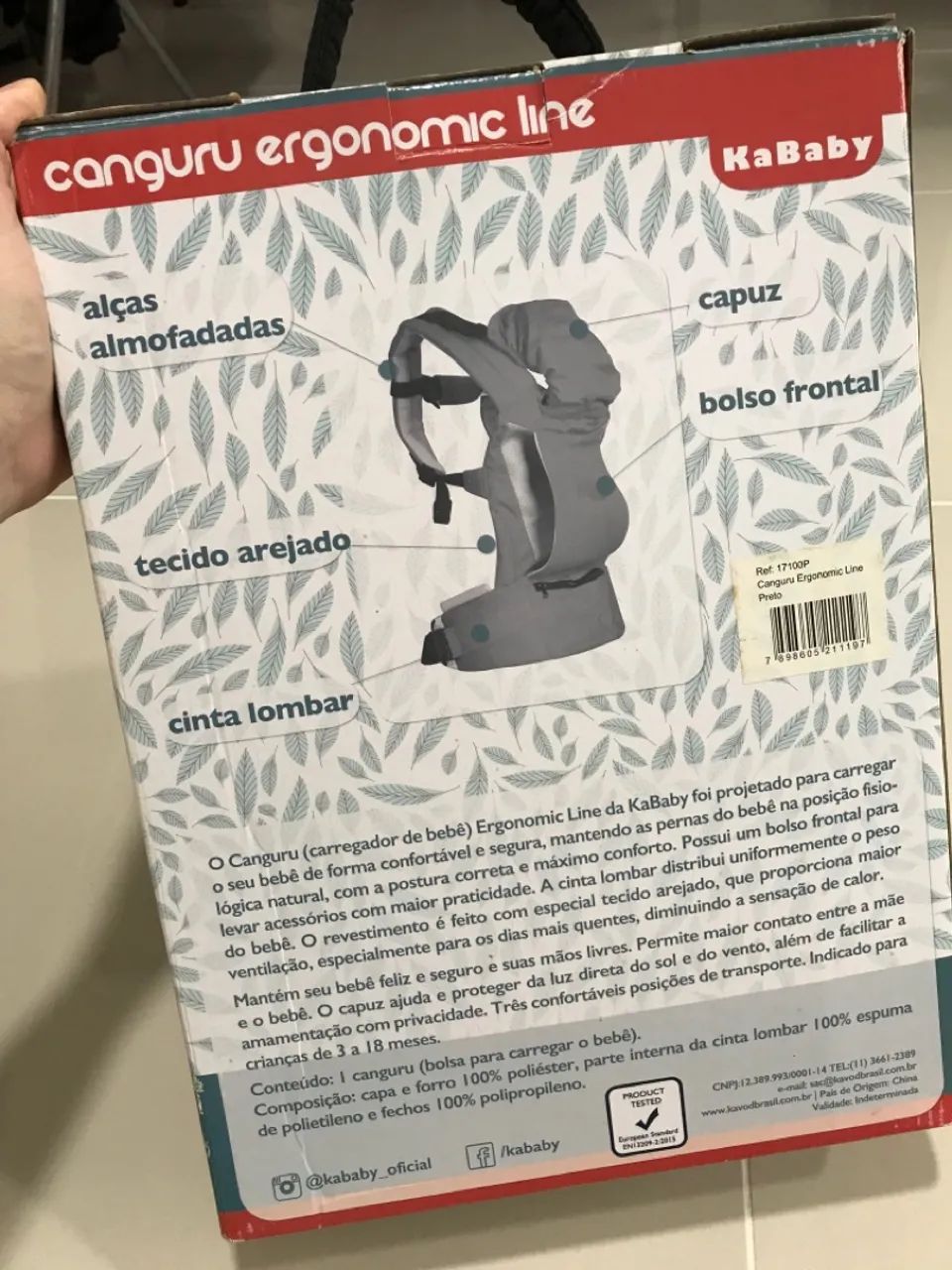 Canguru Ergobaby Marca KaBaby - Conforto e Segurança para o seu bebê - Foto 2
