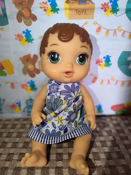 Boneca Baby Alive Hora do Xixi e Hora da papinha