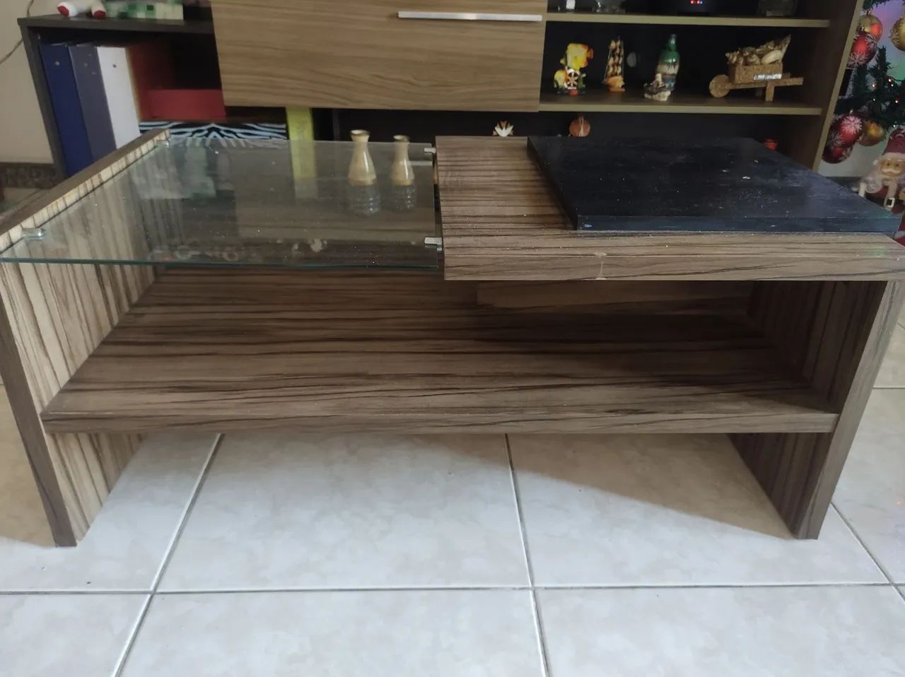 Mesa de centro e canto 