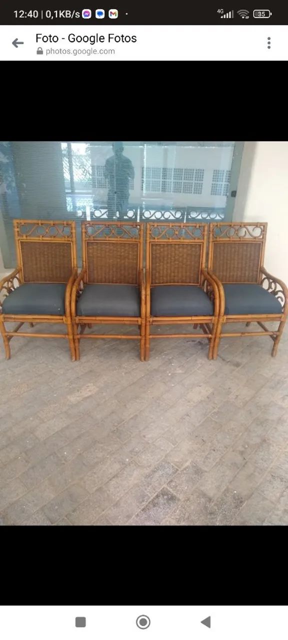 Poltronas em Rattam indonésia legítimo 