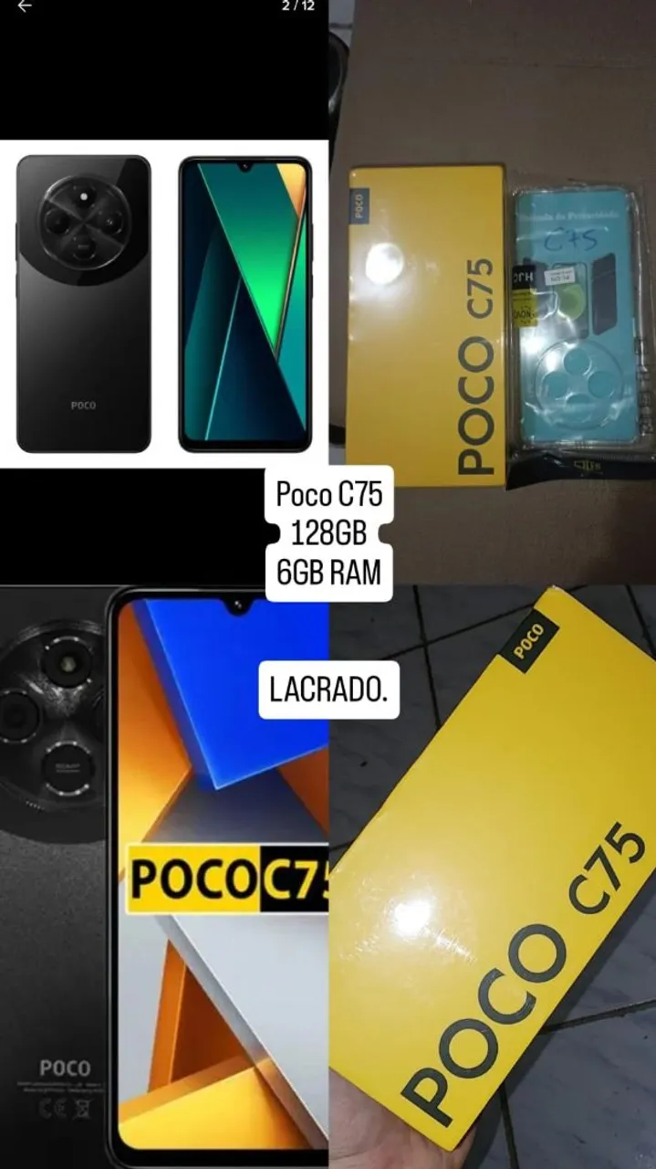 Poco C75 LACRADO!