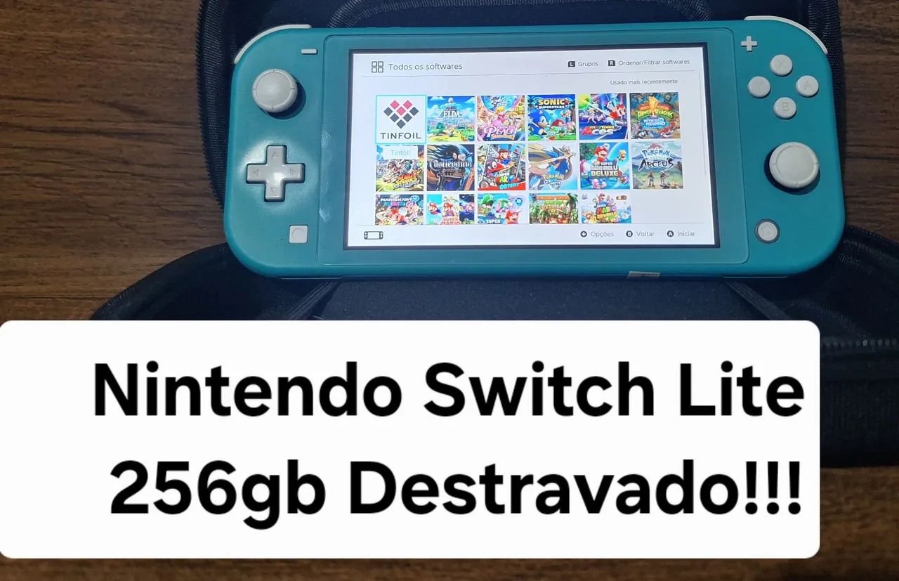 Nintendo Switch Lite 256gb Destravado