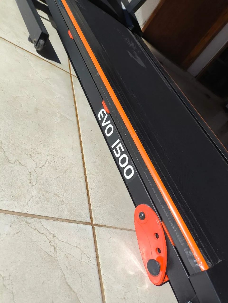 Esteira Elétrica Evolution Fitness Evo 1500 Cor Preto 220V - Foto 4