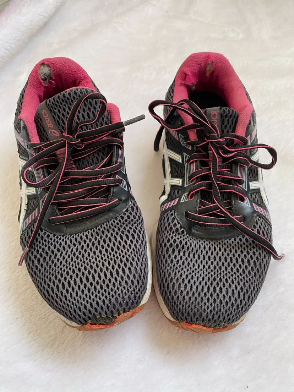 Tênis Asics Feminino - Preto e Rosa