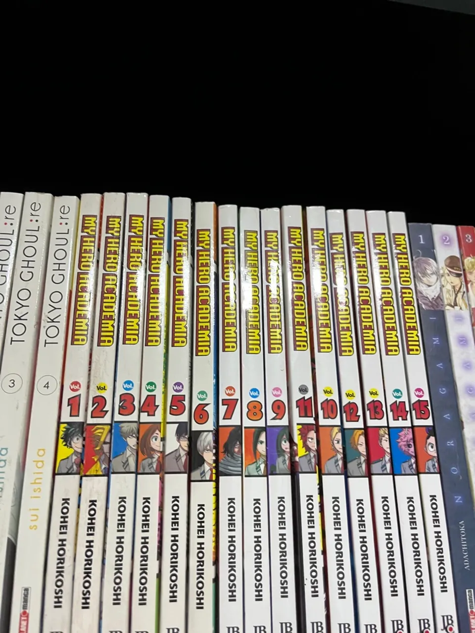 My Hero Academia - Mangás (Vol. 1-15)