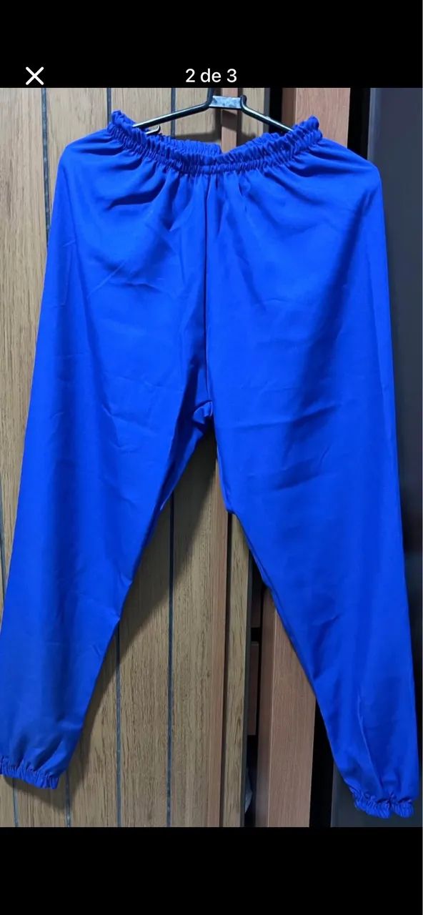 NOVO- jaleco e scrub azul medicina, P - Foto 3