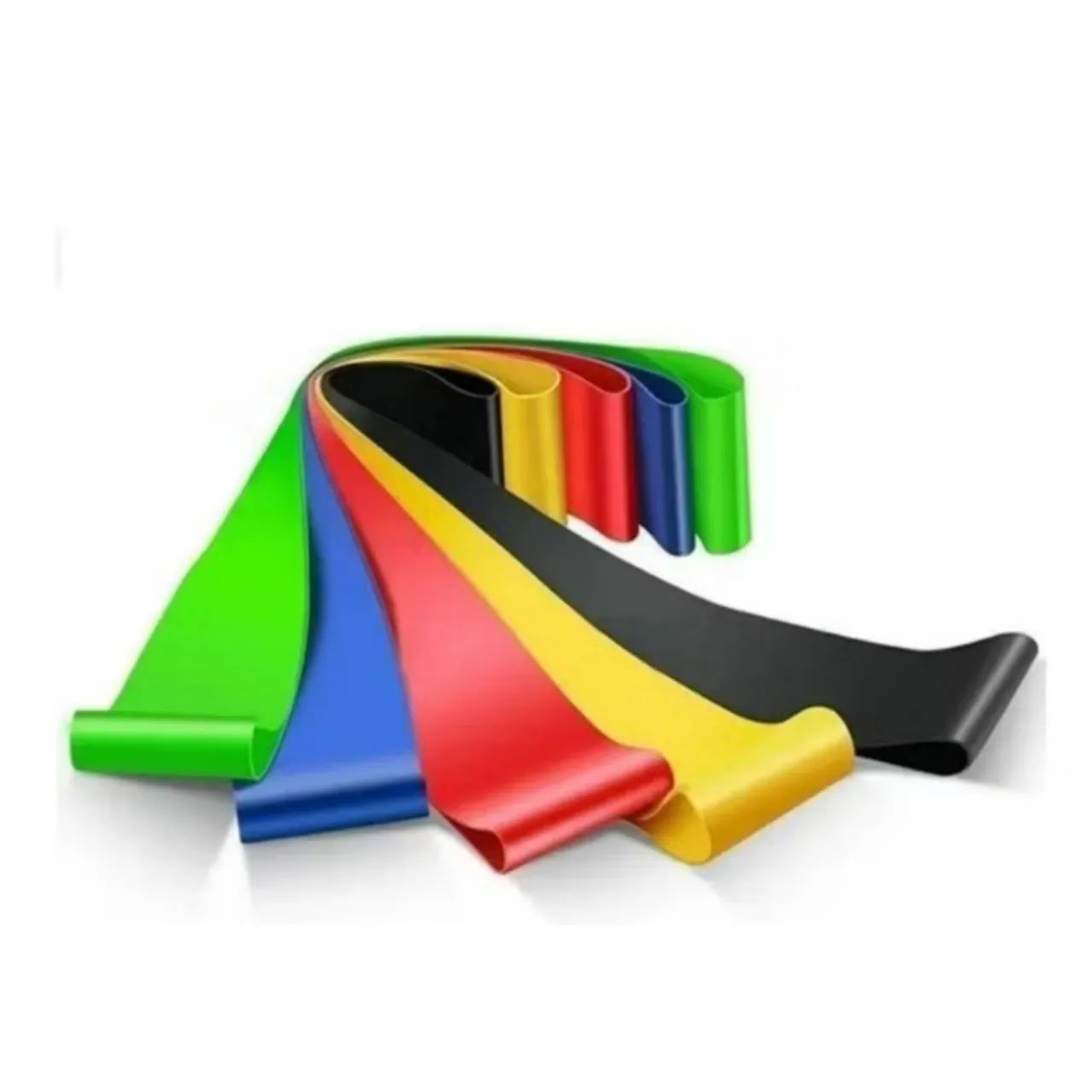 Kit Treino funcional fitness com elástico Cross tube 5 cone 5 elasticos e corda - Foto 4