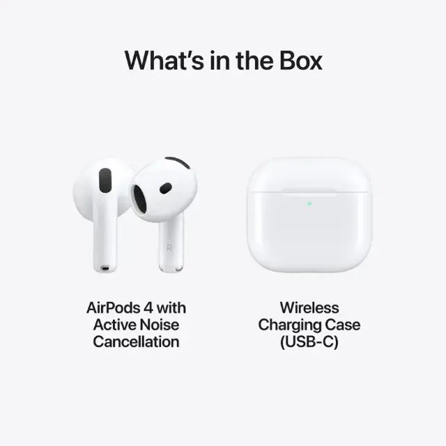 AirPods 4 ANC Com Cancelamento Ativo de Ruido, Novo  - Foto 5