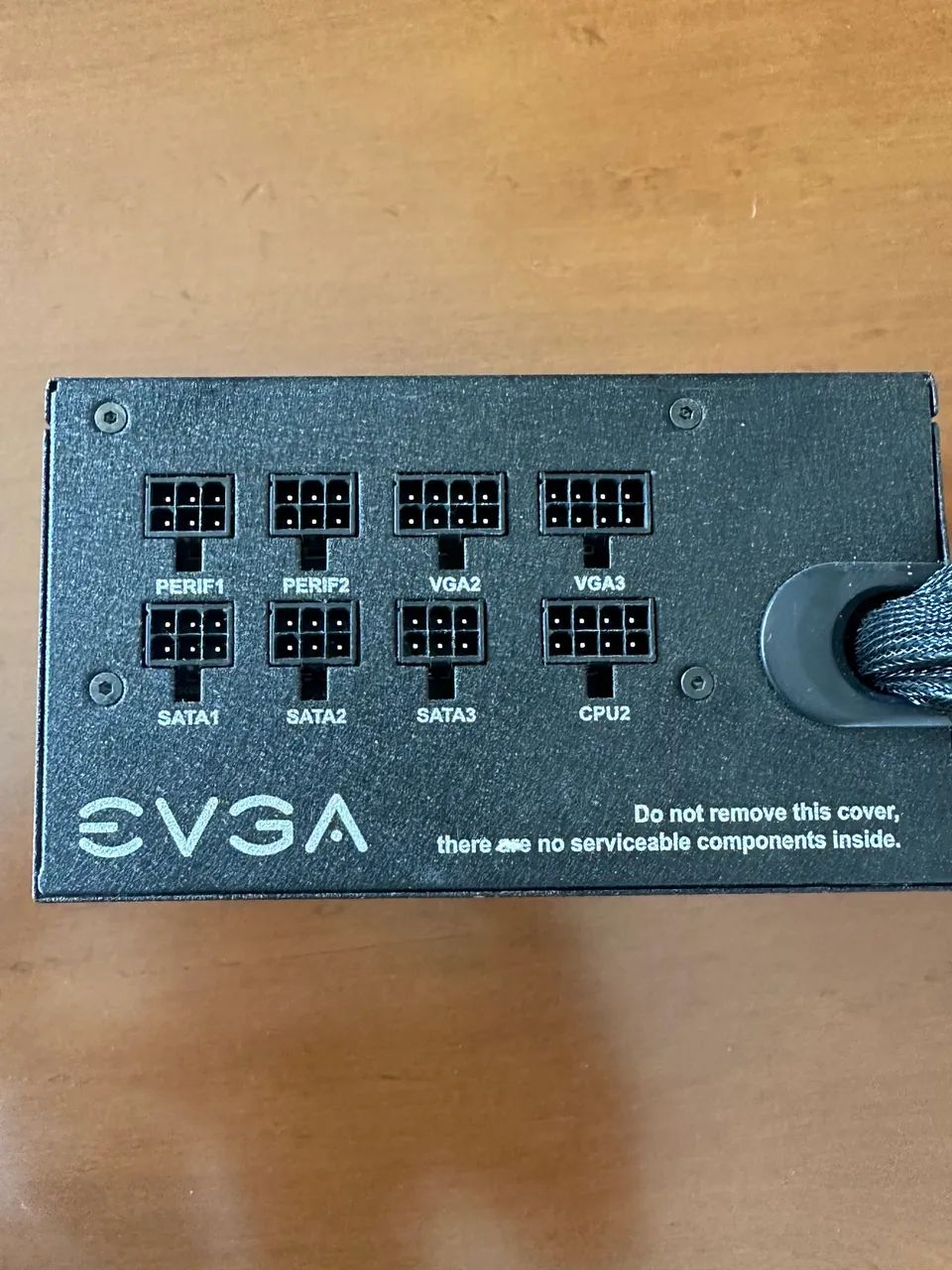 Fonte Alimentação PC 750w 80 Plus EVGA  - Foto 2