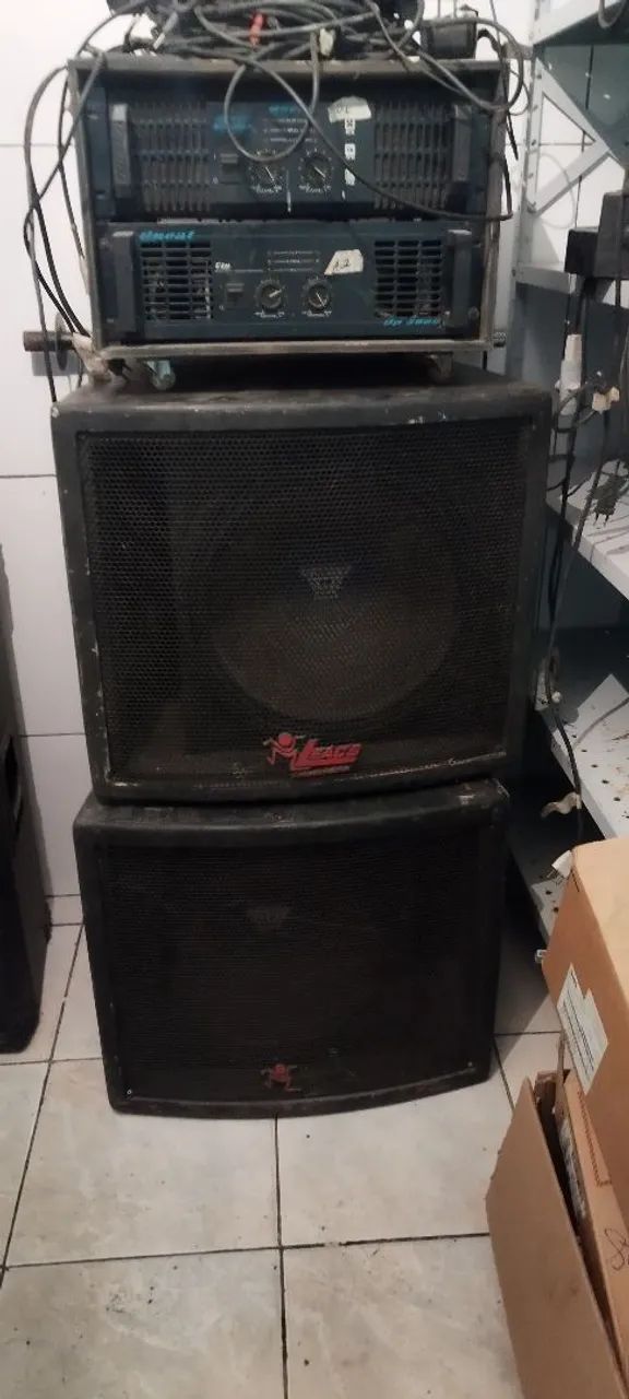Caixas de Som Profissional Leacs - Foto 3