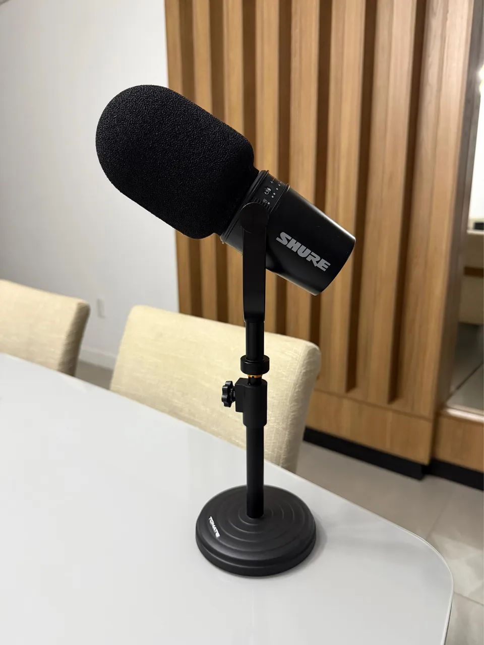 Microfone Shure MV7 - USB/XLR - Som Profissional, impecável