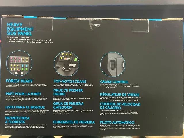 LOGITECH HEAVY EQUIPMENT SIDE PANEL - LACRADO NA CAIXA - Foto 3
