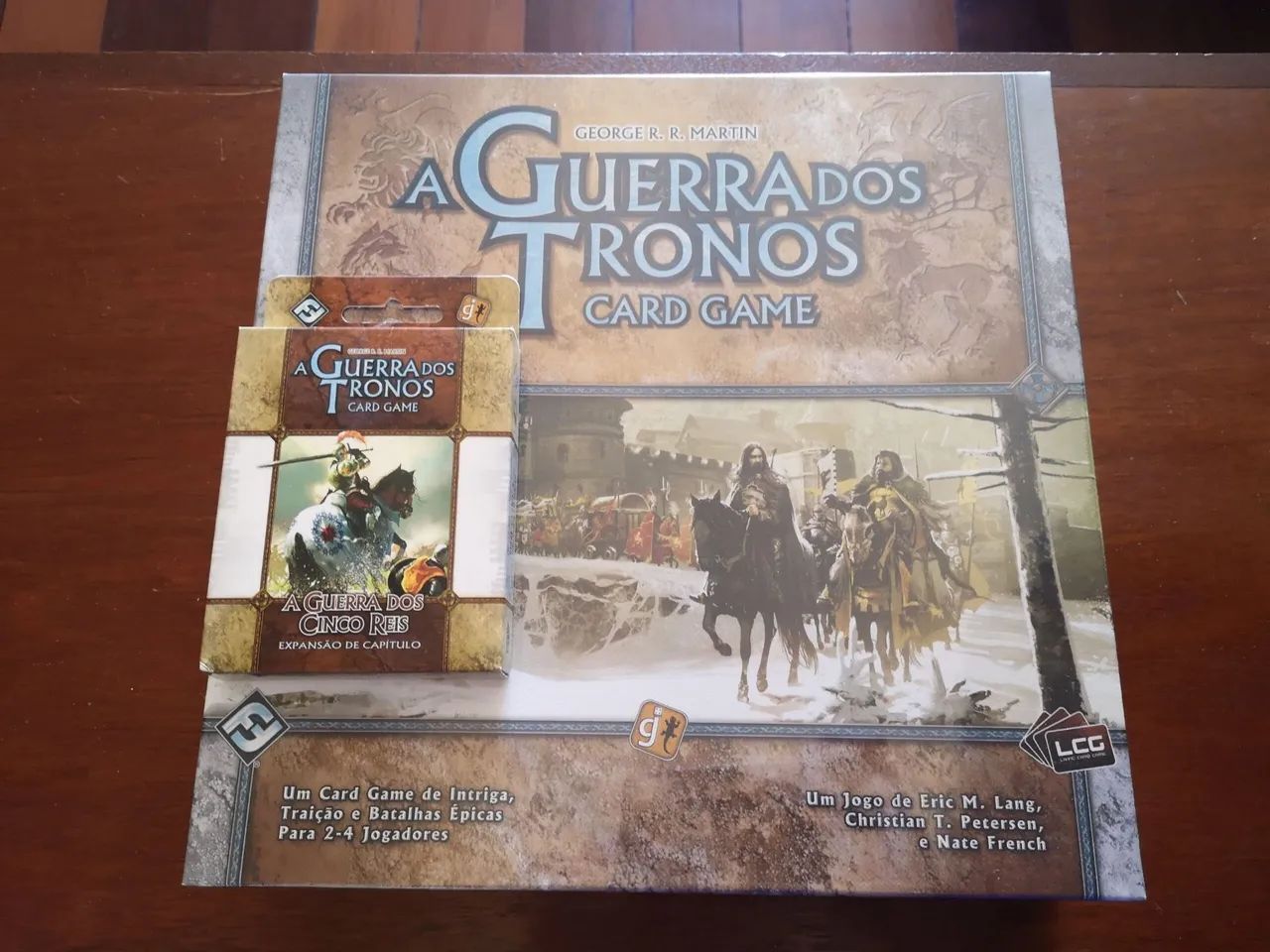 Guerra dos Tronos Card Game + Expansão (Lacrado) - Game of Thrones