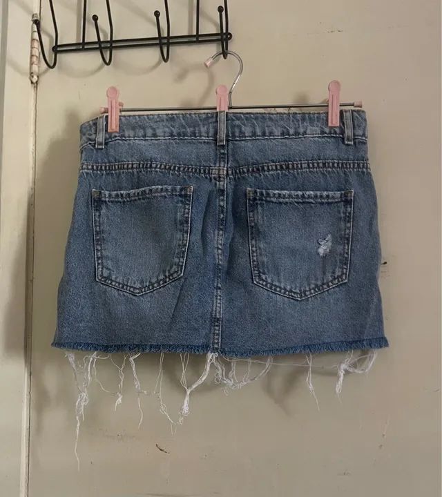 Saia Jeans Destroyed - Foto 3