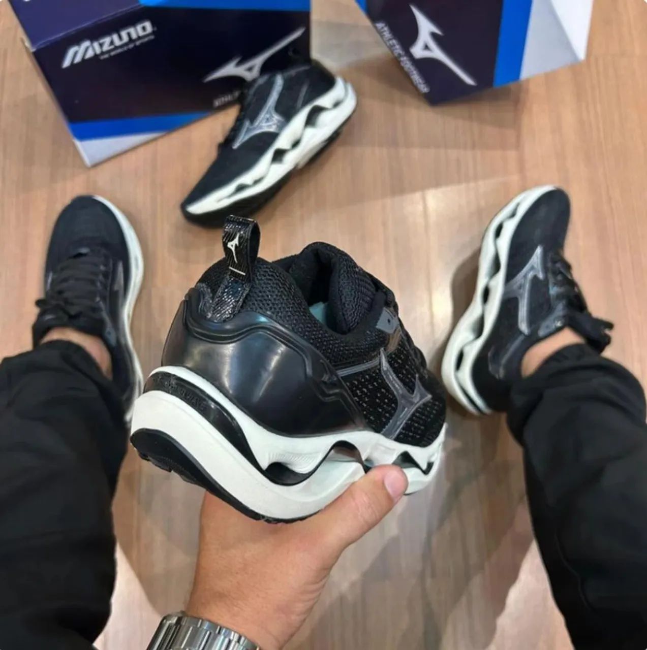 Tenis Mizuno wave stratos 3  - Foto 5