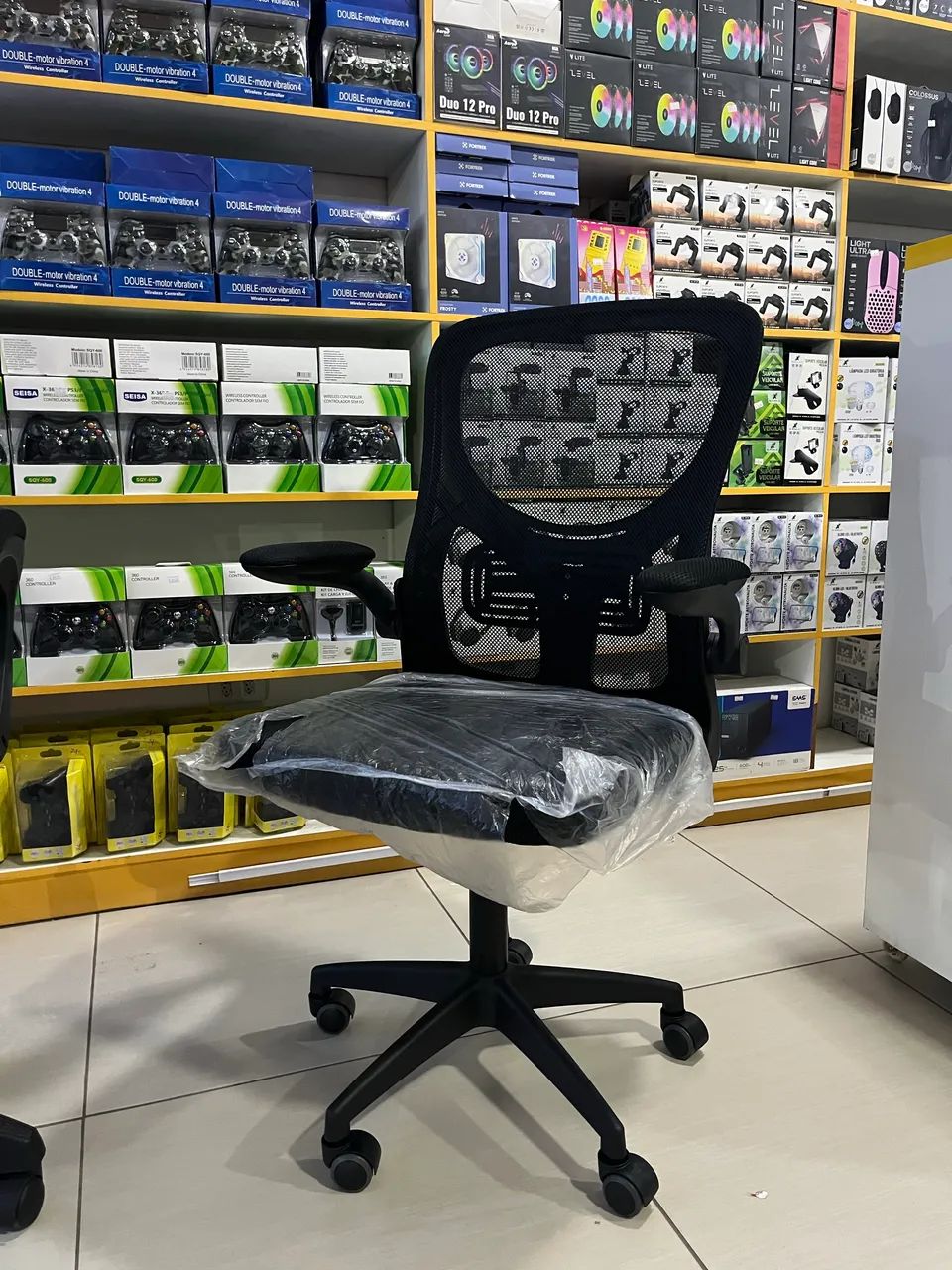 Cadeira Para Escritório Braço Retrátil 