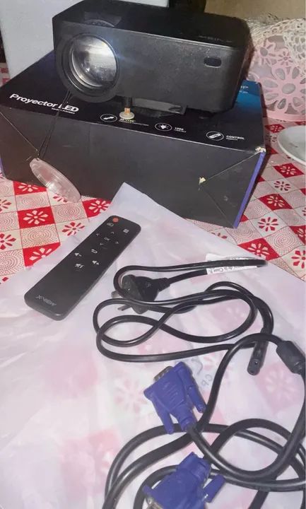 Projetor LED X-NIEW PJX300A 1080P 1000 Lumens - Foto 2