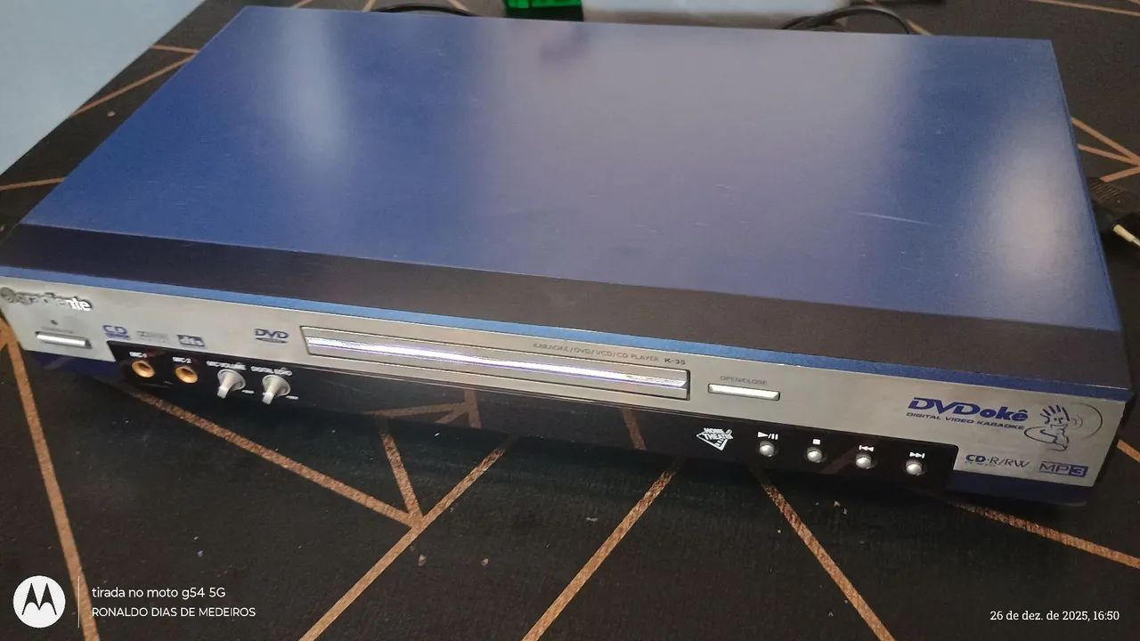 Dvd okê gradiente ( usar peças) 