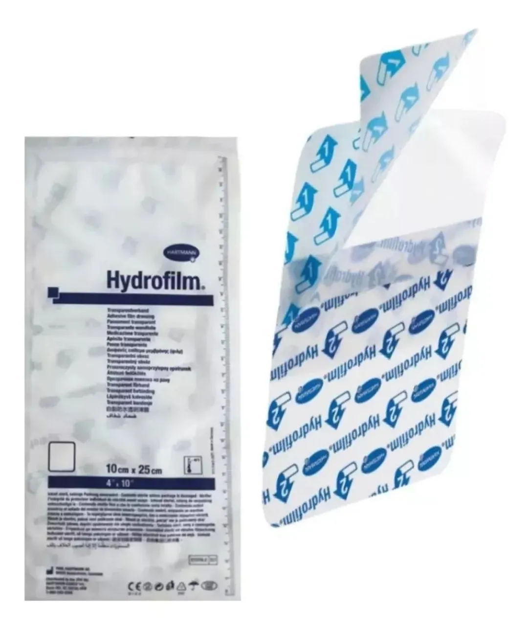 25 Curativo Transparente Hydrofilm 10cm x 25cm Caixa Fechada validade 2027 Ref 970008