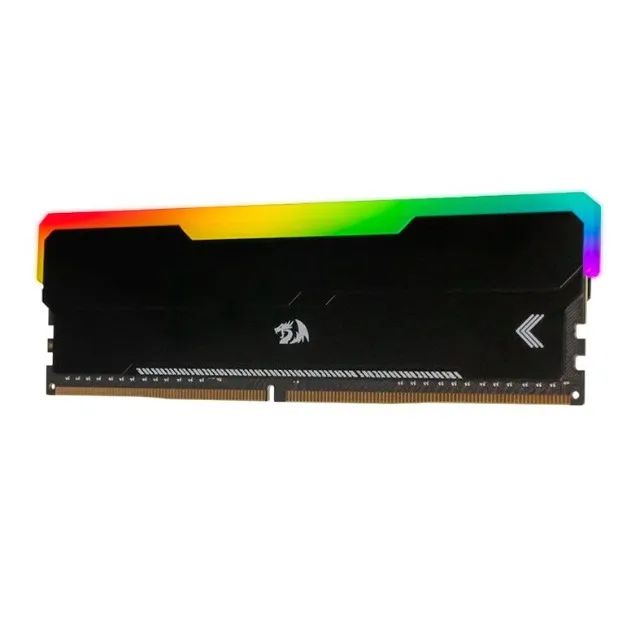 Memória RAM 16GB 3200Mhz - Redragon Magma RGB - Desktop - NOVO