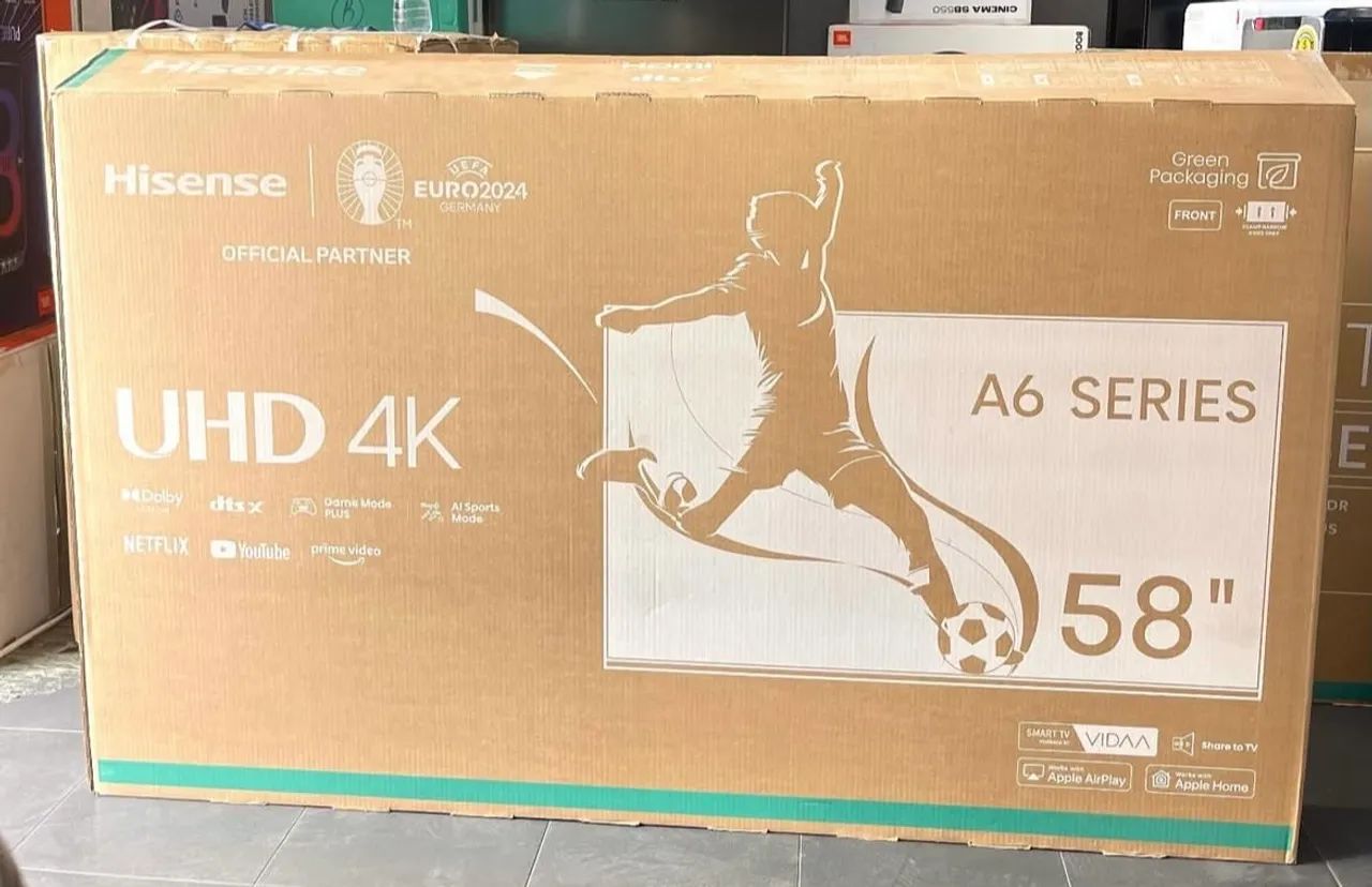 Tv Hisense 58 UHD 4K DLED A6 series Nova  - Foto 5