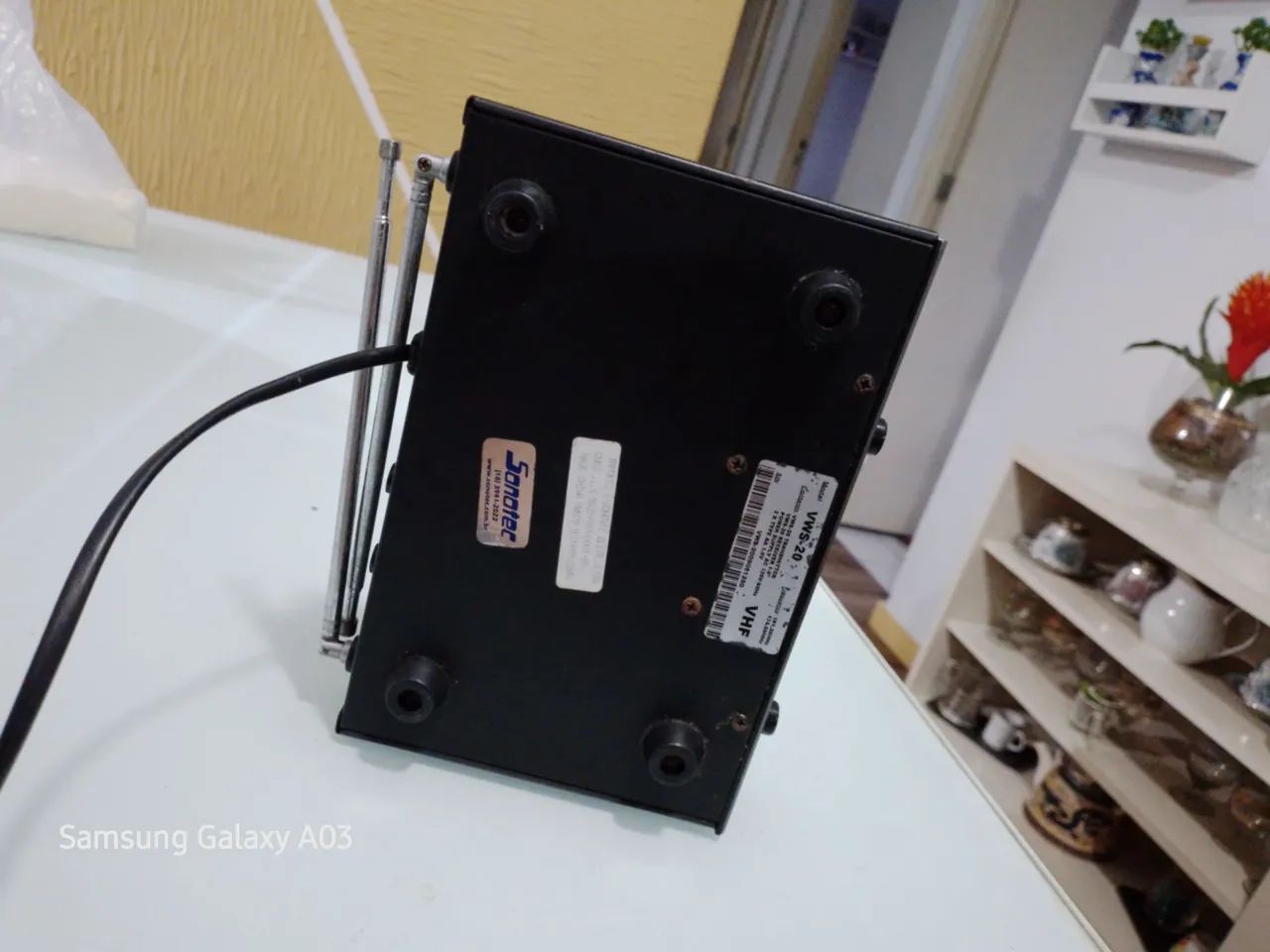 Receptor Microfone Sem Fio Vokal VWS-20 [só a base] - Foto 4