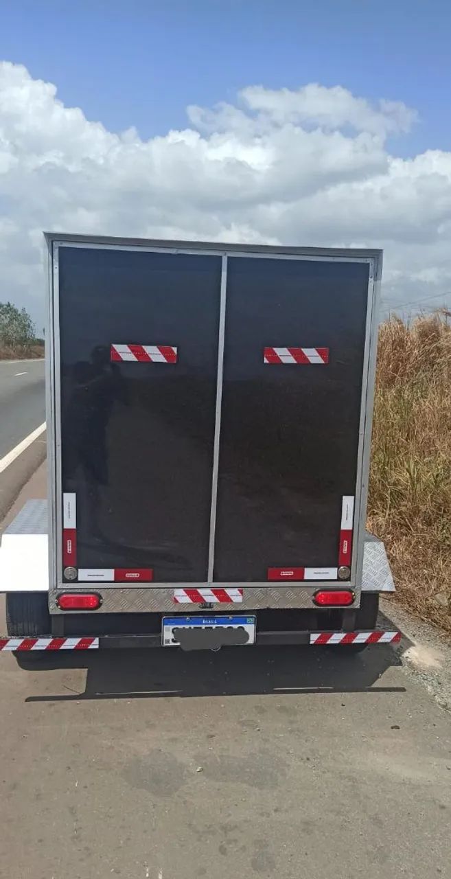 Carretinha Baú Emplacada / Várias utilidades  - Foto 4