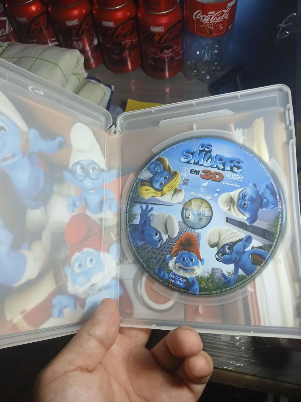 Os Smurfs 3D - DVD Blu-ray - Foto 2