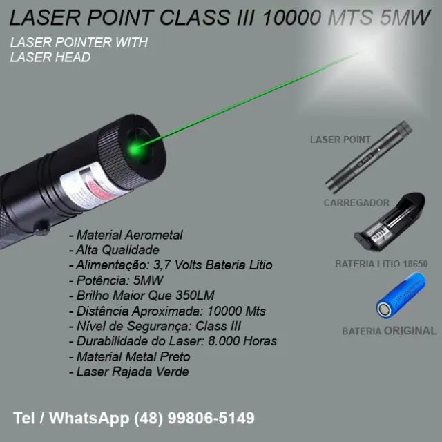 Laser Point 5mw 10.000M
