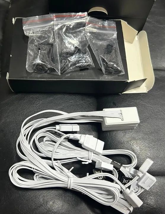 Fan Thermaltake Ex Ct120 Argb - Pack Com 3 fans - Branca  - Foto 3