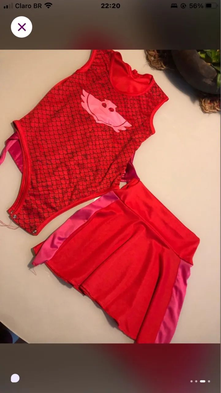 Fantasia Corujita PJ Masks - Roupa Infantil - Foto 3