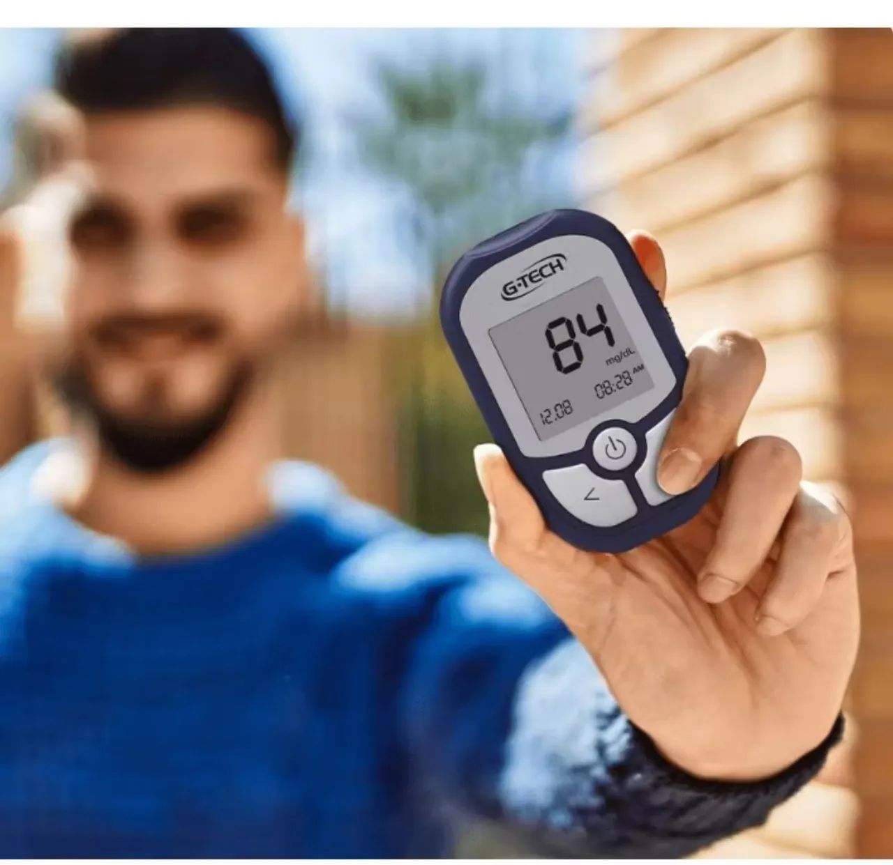 Medidor de Glicose G-Tech Vita - Novo - Foto 2