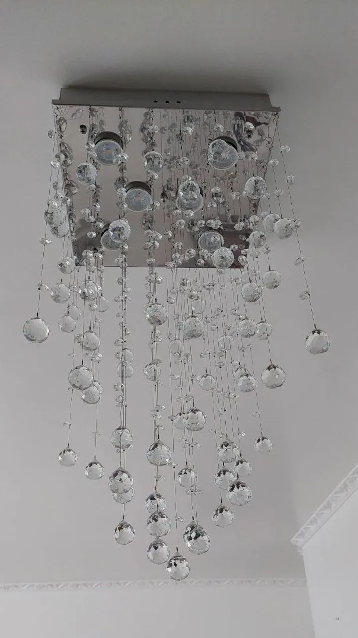 Lustre de Cristal Elegante - Foto 3