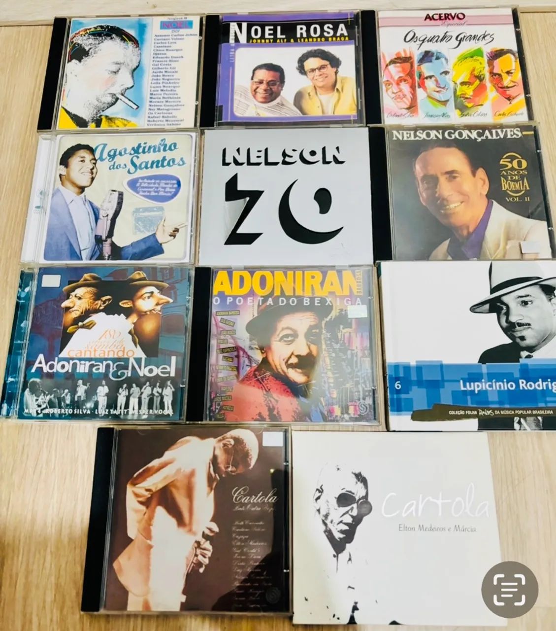 11 CDS de Cantores da Velha Guarda da MPB